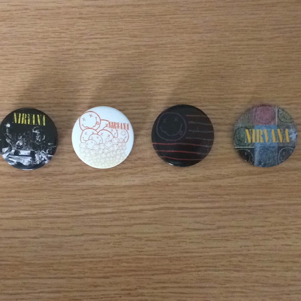 Nirvana pins